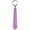 Light violet, variant on Men's Pretied Zipper Ties Solid Color Formal Casual Satin Shine Neckties Purple