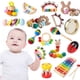 thumbnail image 1 of Juguetes Educativos de madera Montessori para bebés, sonajero, juegos de aprendizaje para niños de 1 a 2 años, juguetes de desarrollo, rompecabezas, 1 of 5