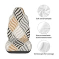 thumbnail image 3 of Lsque Geometric Pattern Car Seat Covers for Front Seats , Waterproof Seat Covers for Cars, Sporty Front Seat Covers,Car Seat Cover Protector Front Seats, 3 of 5