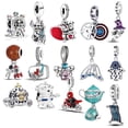 thumbnail image 2 of 2023 Nuevo Charms Pandora Disney Mickey Plata 925 Charm Aladdin Toy Story Para Pulsera Colgante Gao Jiahui unisex, 2 of 2