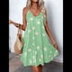 thumbnail image 4 of Vestido de Verano para Mujer 2025, Vestido Bohemio con Estampado Floral. Flores XL, 4 of 7