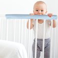 FRCOLOR Baby Crib Bed Guardrail Protector Cotton Crib Bumper Protective