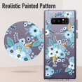 thumbnail image 4 of Case for Samsung Galaxy Note 8, Clear Floral Pattern Designed Shockproof Protective Phone Case, Thin Cover for Samsung Galaxy Note 8, 4 of 13