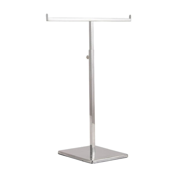 Soporte de exhibición Yuyangstore para carteras colgar bolsos torre de joyería mostrador hogar Plata Altura ajustable