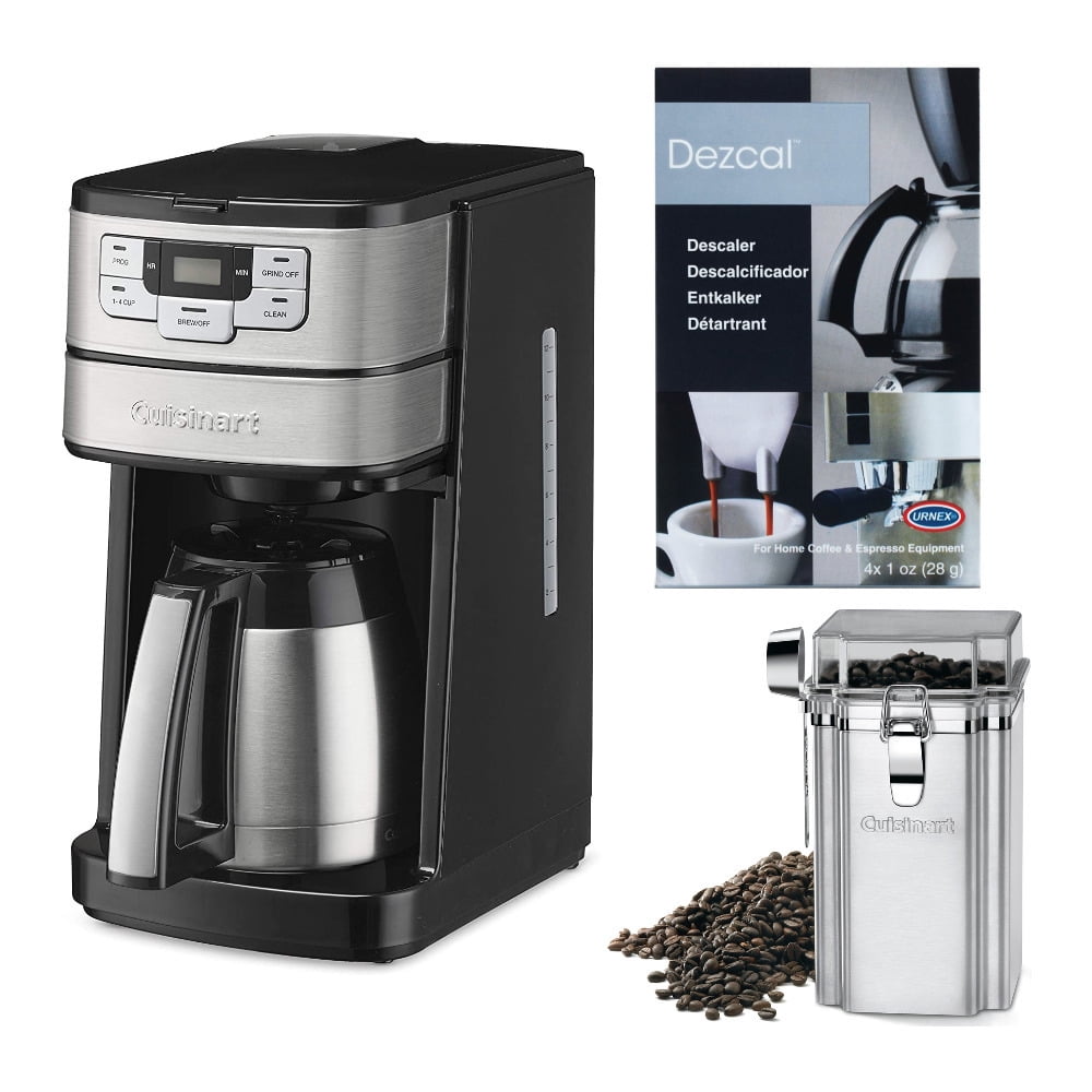 Cuisinart Blade Grind and Brew 10Cup Thermal Carafe Coffeemaker Bundle