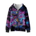 thumbnail image 3 of Pzuqiu Dragon Hoodies Kids 11-13 Warm Boys Hooded Clothes with Pocket Soft Comfortable Fleece Full-Zip Hoodie Sweatshirt Casual Toddler Fall Coat for Kids and Toddlers, 3 of 6