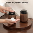thumbnail image 2 of Dispensador de jabón espumoso de 250 ml, rellenable, para manos, champú, gel de ducha, limpiador facial, envase para baño, botella vacía con bomba., 2 of 8