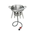 thumbnail image 2 of 12" Stainless Steel Burner 20" Comal Set Outdoor Cooking Stove Mexican Style, 2 of 7
