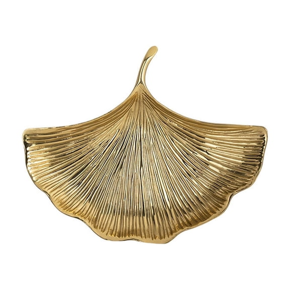 Metal Jewelry Dish Small Leaf Shaped Ring Holder Jewelry Organizer Trinket Dish Vanity Tray For Dresser Birthday Wedding Large Gold Extra Large Jewelry Organizers And Storage Wall Jewelry