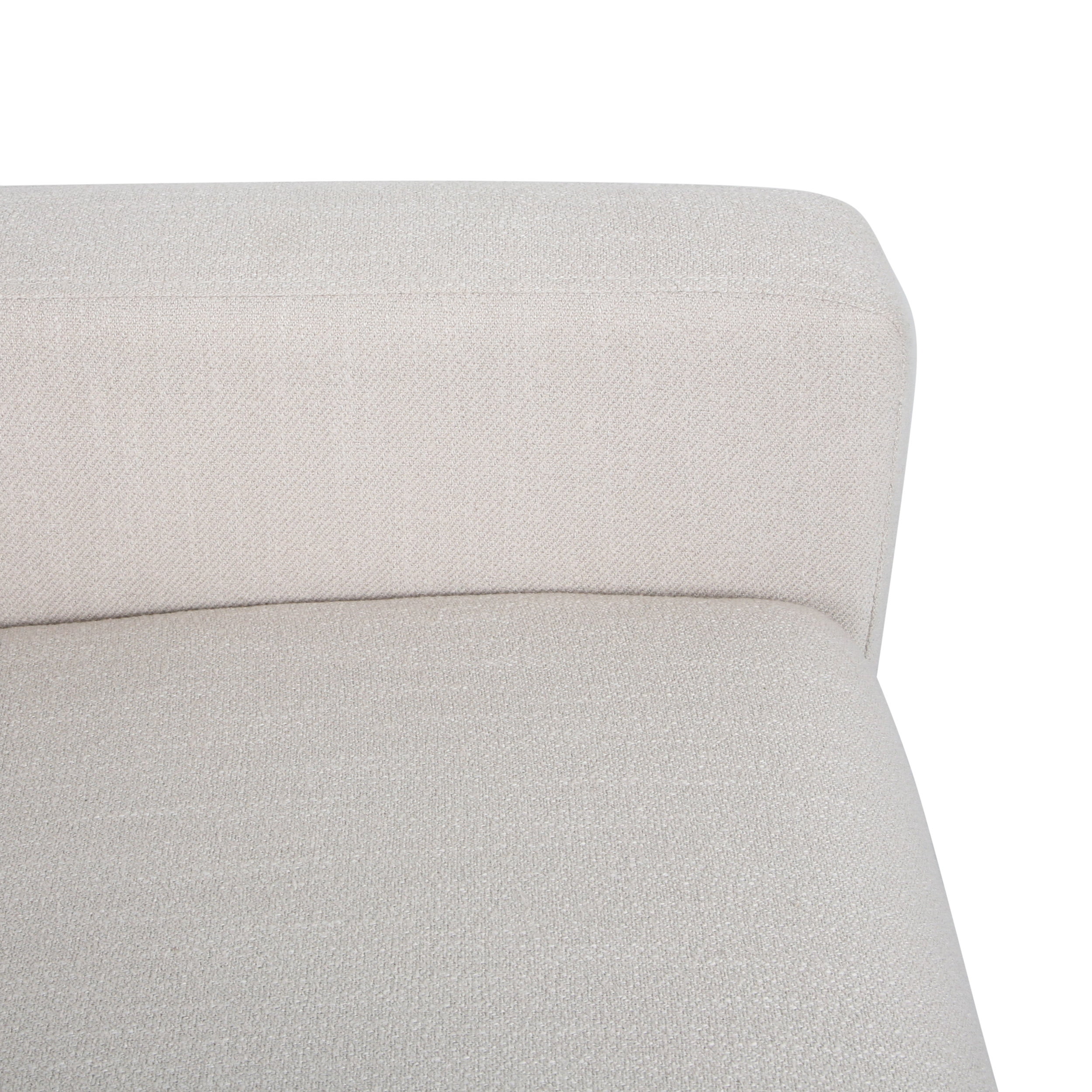 GDF Studio Landau Contemporary Fabric Upholstered Swivel Recliner, Beige and Black