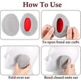 thumbnail image 4 of 6 Pairs Earmuffs Bandless Fleece Ear Warmers Winter Ear Covers Unisex, 6 Colors, 4 of 5