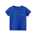 thumbnail image 4 of Big Bro Shirt,Big Bro Club Announcement T-Shirt Toddler Baby Boy Summer Chenille Patch Letter Brother Short Sleeve Gift Tees Blue 2-3Y, 4 of 6