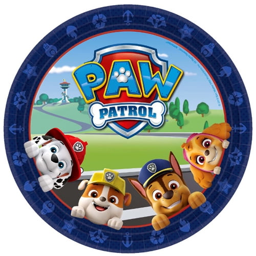 Paw Patrol 'Adventures' Large Paper Plates (8ct)