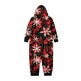 thumbnail image 4 of Fgnfyis Pyjamas de Famille à Imprimé de Noël, Tenue d'Intérieur à Capuche, Pyjamas de Noël pour Enfants, Rouge_002 3-4 Ans, 4 of 6