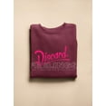thumbnail image 3 of Dis Feelings Quote Sweatshirt Women -Image by Shutterstock, Female 4X-Large, 3 of 4