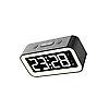 thumbnail image 2 of Reloj despertador digital Snooze Mirror Reloj de escritorio Reloj electrónico LED, 2 of 7