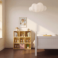 thumbnail image 5 of Mifurn 3-Tier Bookshelf Open Shelf Bookcase, Yellow, 5 of 12