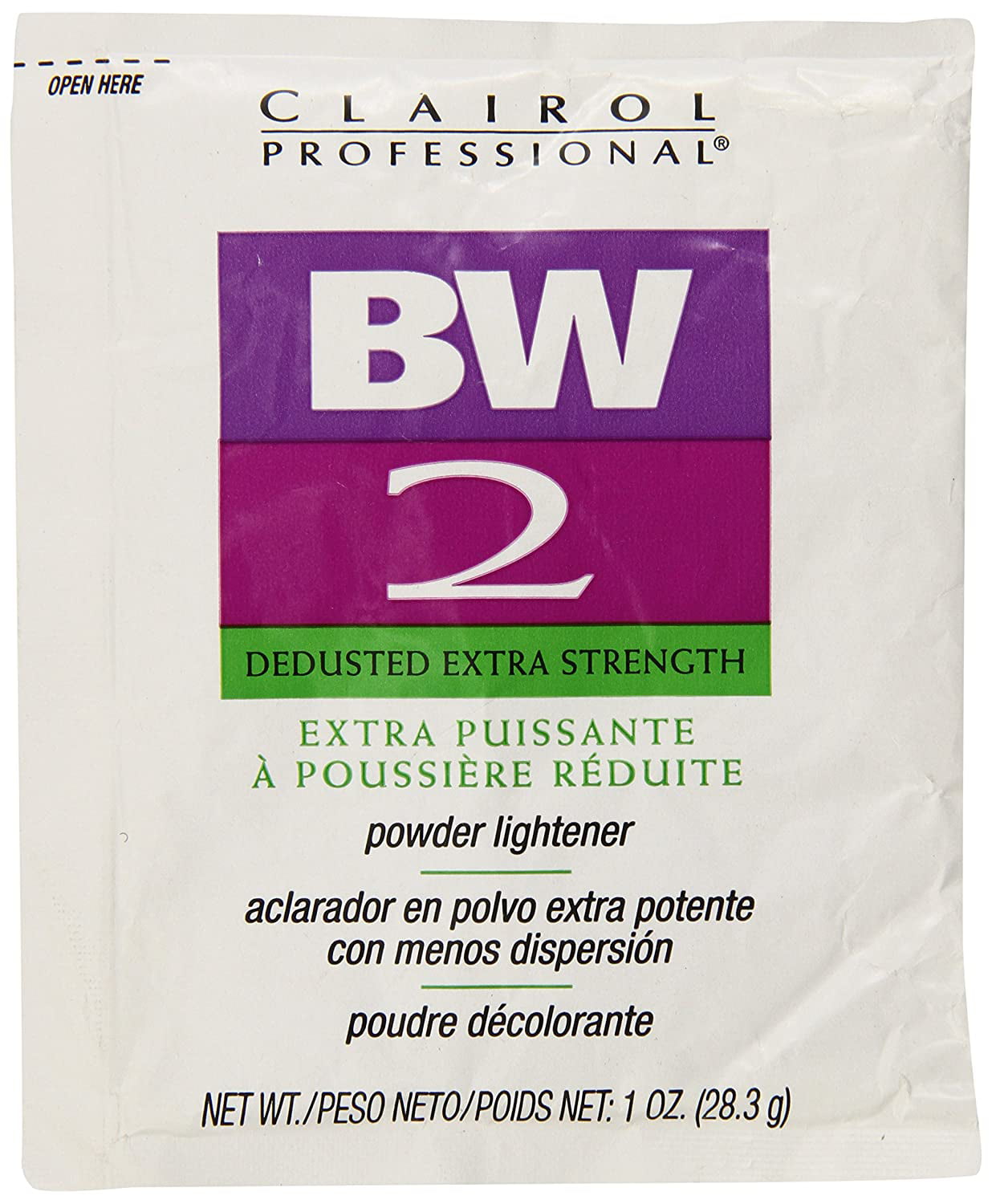 Clairol Professional Basic White 2 Powder Lighteners Hair Color, 1 oz, 3  Pack - Walmart.com