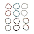 thumbnail image 2 of Pulsera De Cuentas, Elegante Y Elegante Pulsera Elástica Exquisita De 8 Mm Para Mujer Para Una Cita, 2 of 7