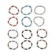 thumbnail image 1 of 12 Uds. Pulsera Elástica con Cuentas De 8mm, Cadena De Mano Que No Destiñe, Pulsera De Playa Trenzada Colorida, Conjunto para Fecha De Vacaciones, Joyería, Accesorios De Fiesta, 1 of 14
