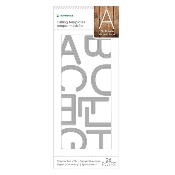 Momenta Modèles de Coupe Alphabet Mince