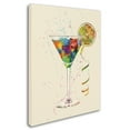 thumbnail image 2 of Trademark Fine Art 'Cocktail Drinks Glass Watercolor VIII' Canvas Art by Michael Tompsett, 2 of 3