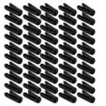 thumbnail image 3 of 50 piezas de culatín de flecha para tiro con arco, inserto de pasador, colas de eje, accesorio de bricolaje para caza y tiro, color negro S, 3 of 9
