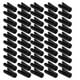 thumbnail image 3 of Culatines De Flecha Cola De Flecha Cola De Flecha De Plástico 50 Uds Culatines De Flecha De Tiro Con Arco Insertar Colas De Eje De Pasador Caza Tiro DIY Accesorio Negro S ANGGREK Otros, 3 of 8