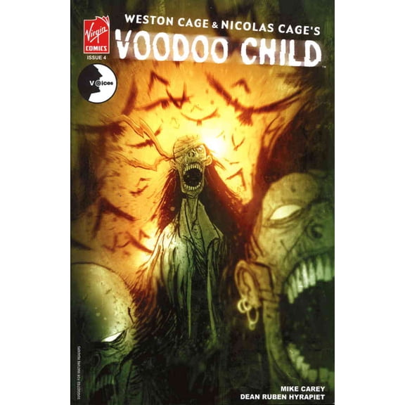 Voodoo Child #4A VF ; Virgin Comic Book