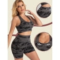 thumbnail image 5 of Effie Lancelot High-Waist Tie-Dye Legging Activewear Set, Women's, XL, 5 of 7