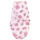 thumbnail image 3 of Swaddle Wrap, paquete de 3 unidades, acolchado Hudson Baby, algodón, rosa y azul marino, 3 of 5