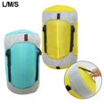 thumbnail image 5 of Camping Sleeping Bag Compression Sack Sleeping Bag Stuff Sack Storage Bag Hiking M Yellow, 5 of 7