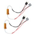 thumbnail image 1 of 2 Pcs Lampe de Phare à Led Résistante à la Charge Décodeur Anti-Éclaboussures Flash Annuleur d'Erreurs pour H7, Décodeur Led, 1 of 9
