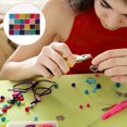 thumbnail image 3 of BRIGHTFUFU 24000Pcs Decorative Bracelet Beads Glass Round for Diy Jewelry Making and Thread Passing, 3 of 8