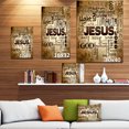 thumbnail image 4 of Design Art - Jesus' word cloud in grunge background, 4 of 4