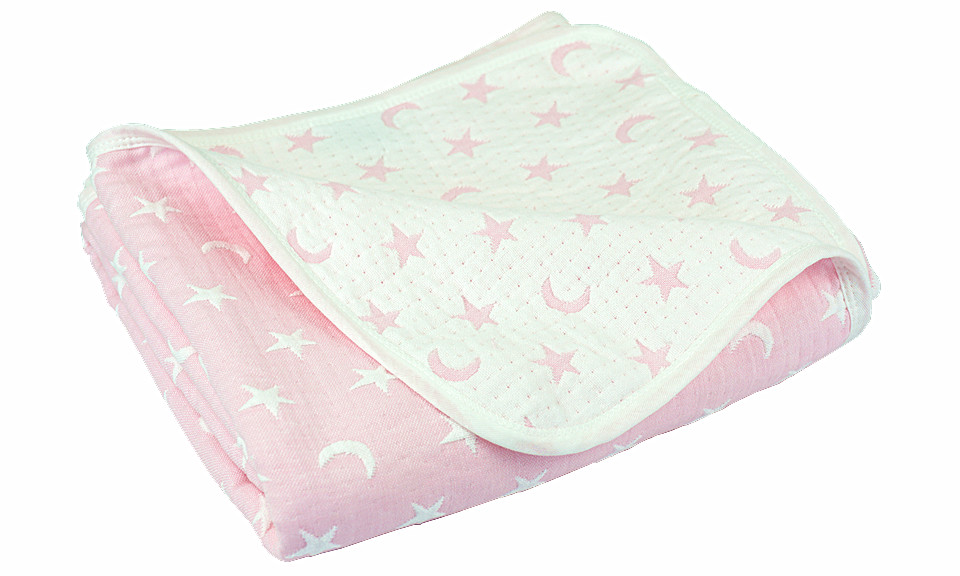 Three layers woven together, Children Quilted Throw Blanket, Kids