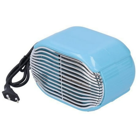 

Electric Heater Mini Electric Air Heater Desktop Energy-Saving Fast Heating Winter 800W 220V Eu(Blue)