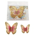 thumbnail image 2 of Wall stickers,12 Pcs 3D Butterfly Wall Decor Wall Stickers Stereoscopic Decorative Background Decoration 12 Butterflies Decorations For Birthday Party Decorations Removable Butterfly Wall, 2 of 8