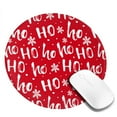 thumbnail image 2 of Disketp Hohoho Small Mouse Pad 7.9x7.9 Inches,Washable Round Mousepad For Office Laptop Computer,Non-Slip Rubber Base Mouse Pads For Wireless Mouse, 2 of 9