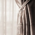 thumbnail image 2 of DECOPRO Beautiful Curtain & Drapery Tassel Tieback, Adjustable Cord Length with Elegant Bullion Design, Tassel Length 5 1/2" (14cm), Spread 36" (91cm) # TBC055SPR36, #M45 Set of 4, 2 of 4