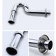 thumbnail image 2 of Sifón universal para lavabos y fregaderos-Drenaje de lavabo tubular-Trampa adaptativa de sifón y olor con agujeros de limpieza + Instrucciones Feliz Sencillez, 2 of 5