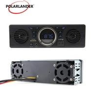 PYLE PLR14MPF - In-Dash AM/FM-MPX MP3 Shaft Style Dual Knob Radio w/USB ...