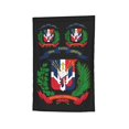 thumbnail image 5 of Coat Of Arms Of The Dominican Republic Garden Flag Double Sided Flags with Vivid Color for Yard Lawn Garden Decor 12.5 x18 Inch Fillet, 5 of 7