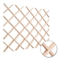 thumbnail image 1 of Hardware Resources WR48-2MP Wine Lattice Rack With Bevel, Maple, 1 of 3