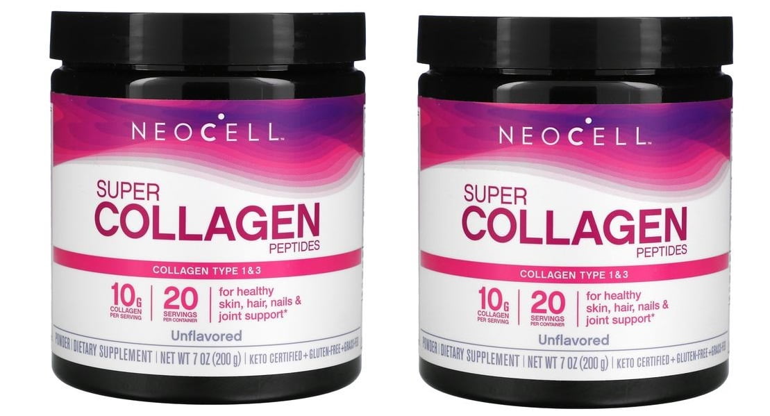 Neocell - Super Collagen, Type 1 & 3, 7 oz (198 g) - 2 Packs