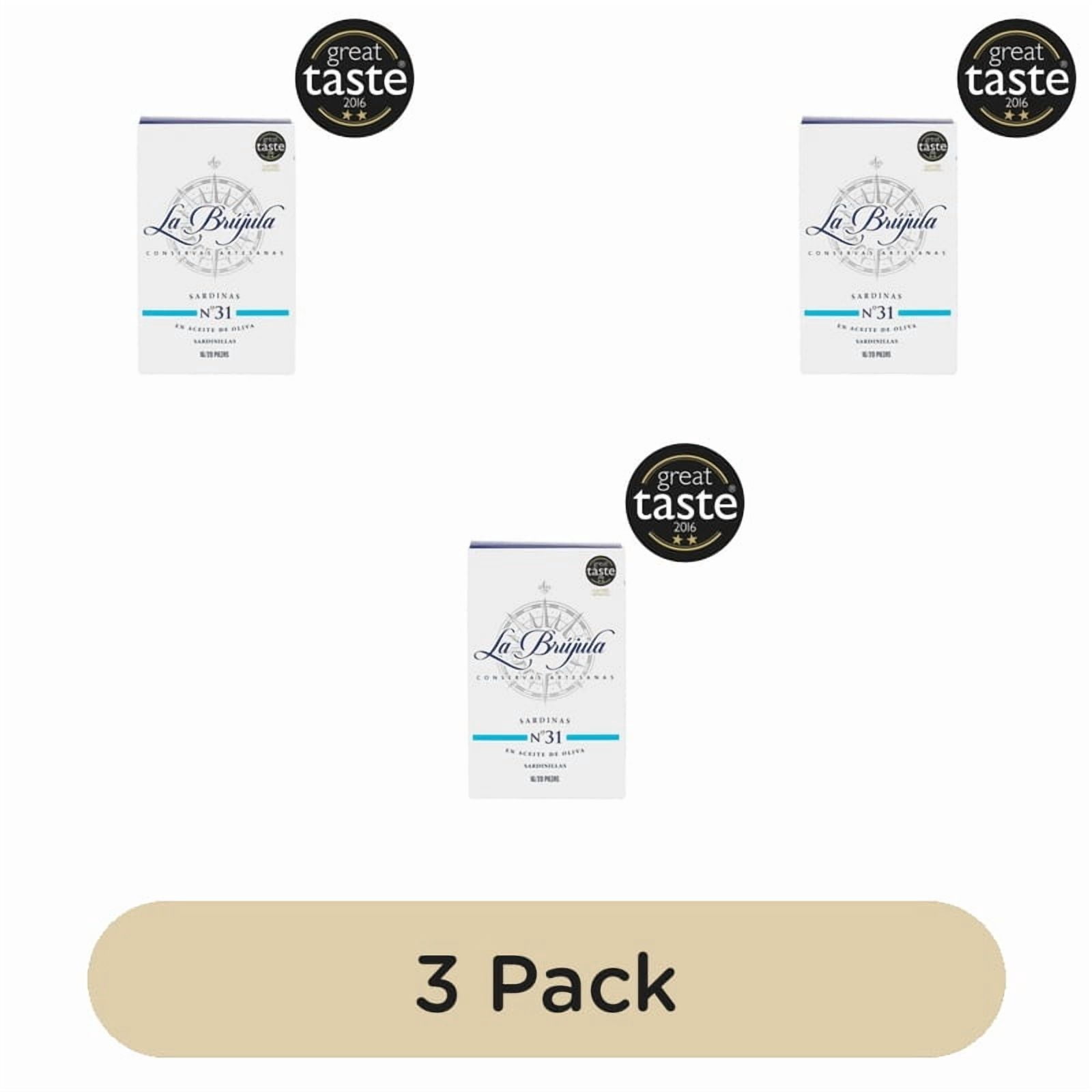 Brindisa La BrÃºjula Galician Small Sardines "Sardinillas" 115g, British Import (Pack of 3)