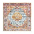 thumbnail image 3 of Unique Loom Baracoa Collection Area Rug - Miramar (4' Square Light Blue/Blue), 3 of 7