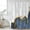 Gray Blue, variant on Gray Gold Marble Shower Curtain, Waterproof Shower Curtains for Bathroom, Modern Abstract Marble Crack Texture Washable Fabric Bathtub Curtain Set Bath Decor with 12 Hooks Long 72"x84"