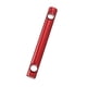 thumbnail image 4 of Ajustador de línea de tienda de campaña, sujetador de cuerda, hebilla fija de doble orificio, tensor de cuerda de tienda de campaña Rojo, 4 of 9