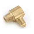 thumbnail image 3 of Anderson 754049-0404 Tube Elbow, 90 deg, 1/4 in, Flared X MPT, 1400 psi, Brass, 73 deg F, 3 of 3